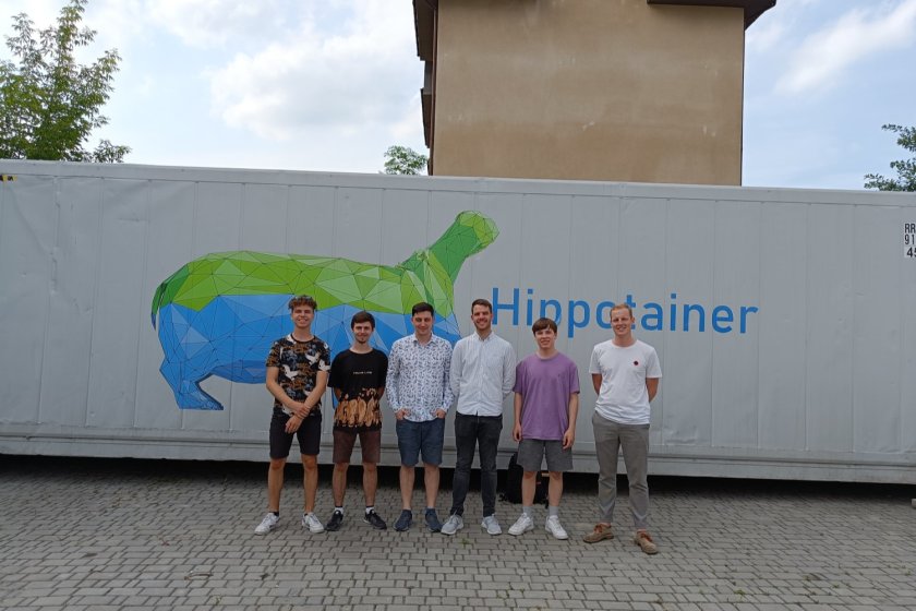 Het team van Hippotainer Het team van Hippotainer
